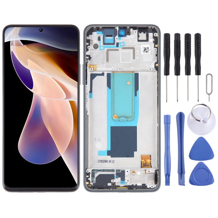 

LCD Screen For Xiaomi Redmi Note 11 Pro+ 5G Digitizer Full Assembly with Frame(Green)