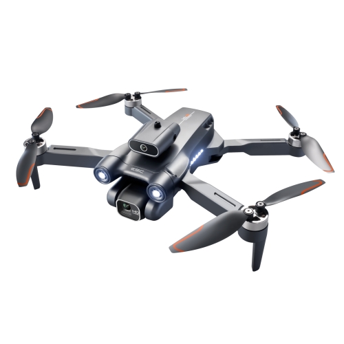 

LS-S1S Obstacle Avoidance Brushless Dual Lens Aerial Photography Folding Drone, Specification:6K(Dark Grey)