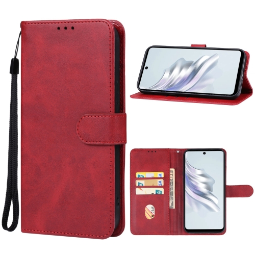 

For Tecno Spark 20 Pro 5G Leather Phone Case(Red)