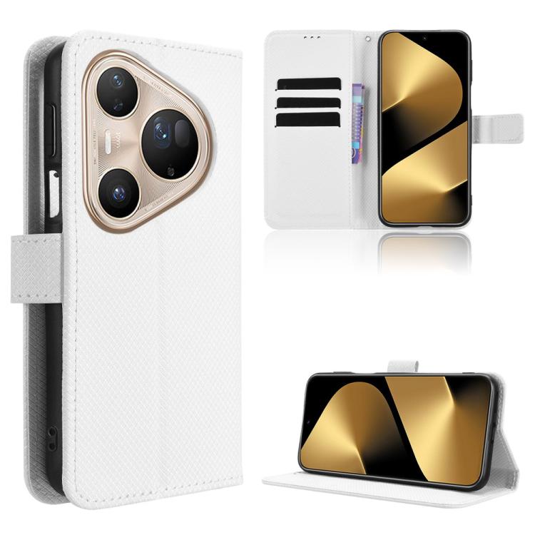 Huawei Pura 80 Pro 5G / 80 Pro+ 5G用 ダイヤモンドテクスチャレザー