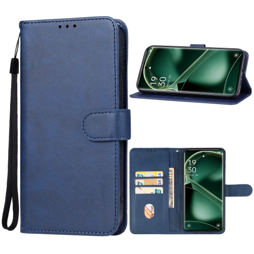

For OPPO Find X7 Ultra Leather Phone Case(Blue)