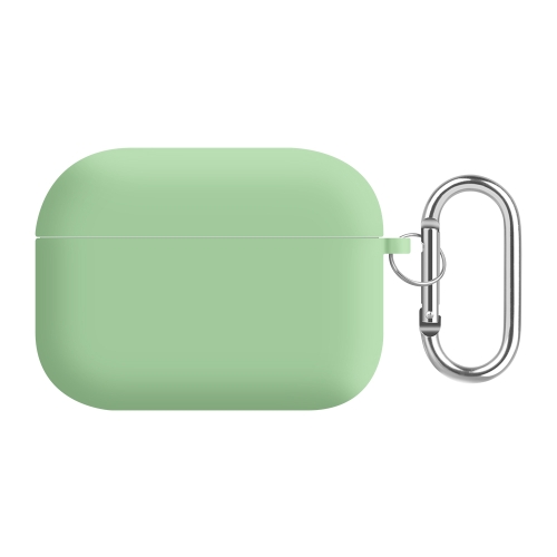 

For AirPods Pro 2 PC Lining Silicone Bluetooth Earphone Protective Case(Mint Green)