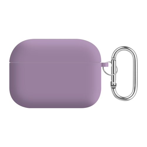 

For AirPods Pro 2 PC Lining Silicone Bluetooth Earphone Protective Case(Blackcurrant)