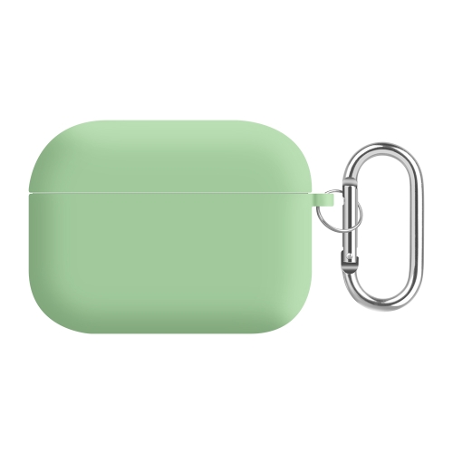 

For AirPods Pro PC Lining Silicone Bluetooth Earphone Protective Case(Mint Green)