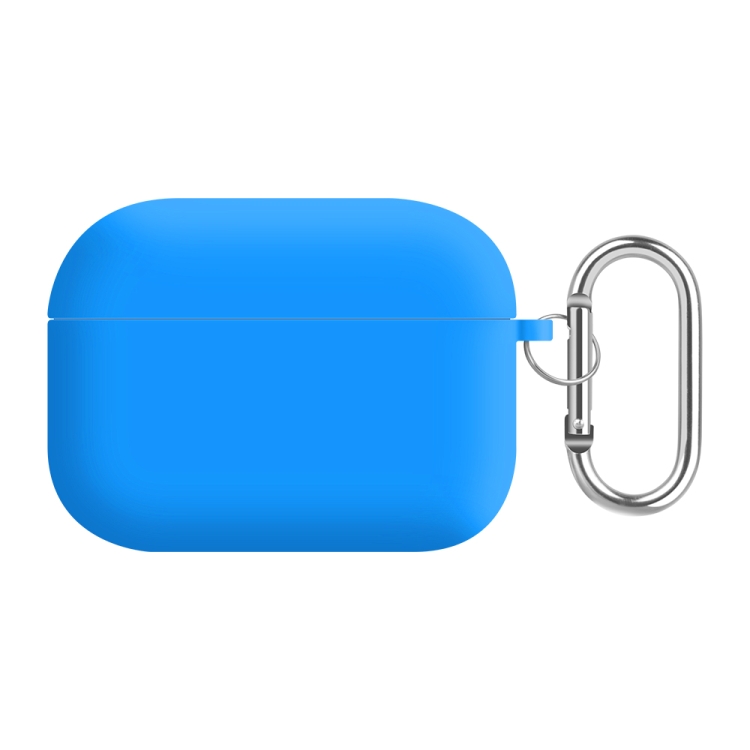 

For AirPods Pro PC Lining Silicone Bluetooth Earphone Protective Case(Wave Blue)