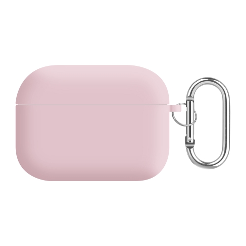 

For AirPods 3 PC Lining Silicone Bluetooth Earphone Protective Case(Sandy Pink)
