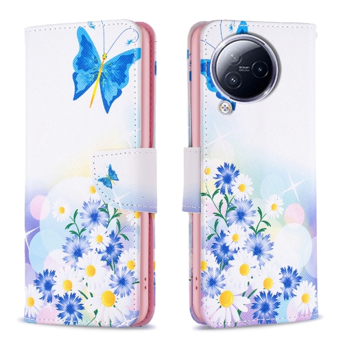 

For Xiaomi Civi 3 5G Colored Drawing Pattern Leather Phone Case(Butterfly Love)