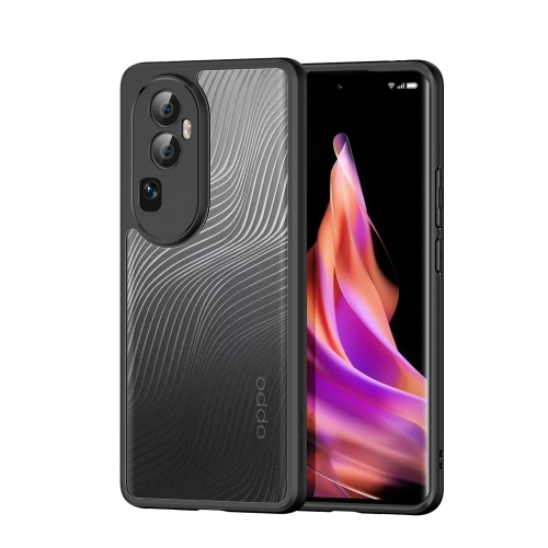 

For OPPO Reno10 China DUX DUCIS Aimo Series TPU + PC Frosted Feel Phone Case(Black)