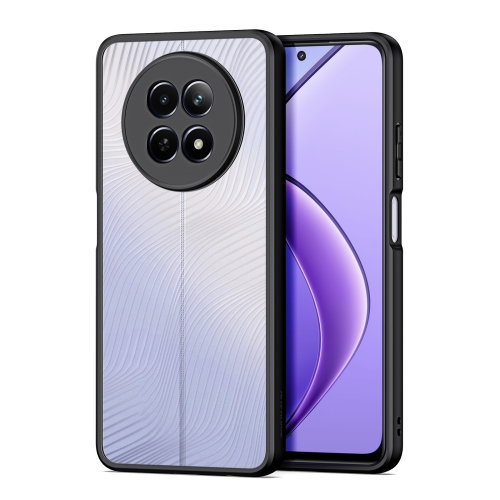 For Realme 12 5G DUX DUCIS Aimo Series TPU + PC Frosted Feel Phone Case(Black)