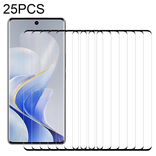 

For vivo S20 Pro 25pcs 3D Curved Edge Full Screen Tempered Glass Film