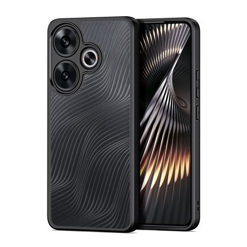 

For Xiaomi Redmi Turbo 3 DUX DUCIS Aimo Series TPU + PC Frosted Feel Phone Case(Black)