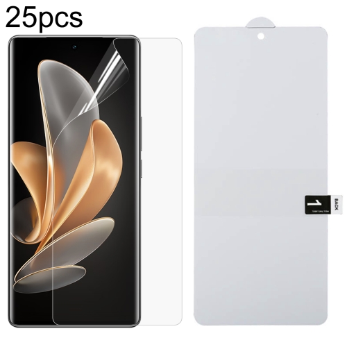 

For vivo S17e 25pcs Full Screen Protector Explosion-proof Hydrogel Film