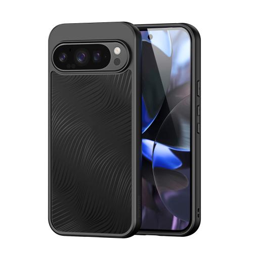 

For Google Pixel 10 Pro XL DUX DUCIS Aimo Series TPU + PC Frosted Feel Phone Case(Black)