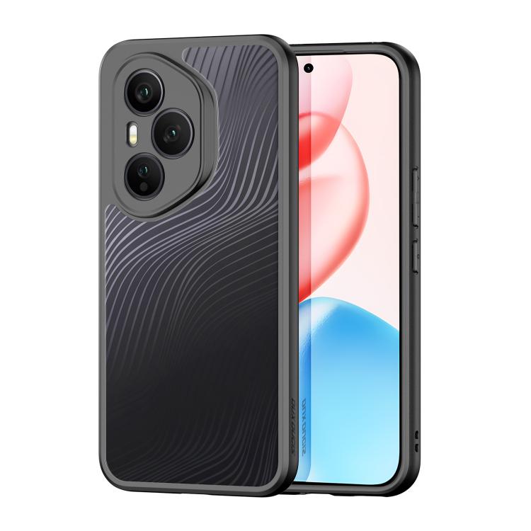 

For Honor 400 Pro Global 160.8mm DUX DUCIS Aimo Series TPU + PC Frosted Feel Phone Case(Black)