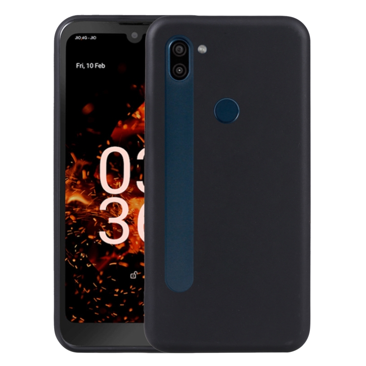 

For Orbic Fun+ 4G TPU Phone Case(Black)