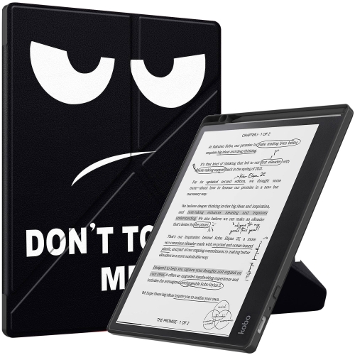 

For Kobo Elipsa 2E Painted Deformation TPU Leather Smart Tablet Case(Big Eye ME)