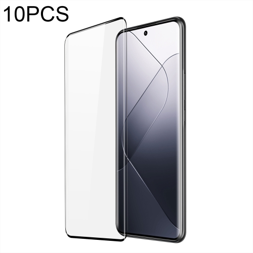 

For Xiaomi 14 Pro 10pcs DUX DUCIS 0.33mm 9H Medium Alumina Tempered Glass Film