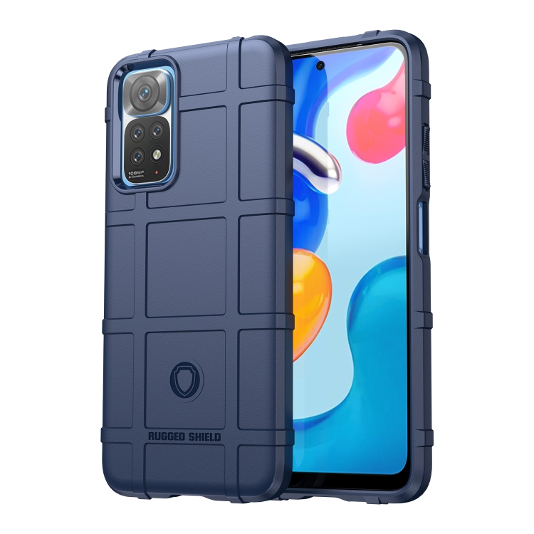 

For Xiaomi Redmi Note 11 4G Global Full Coverage Shockproof TPU Phone Case(Blue)