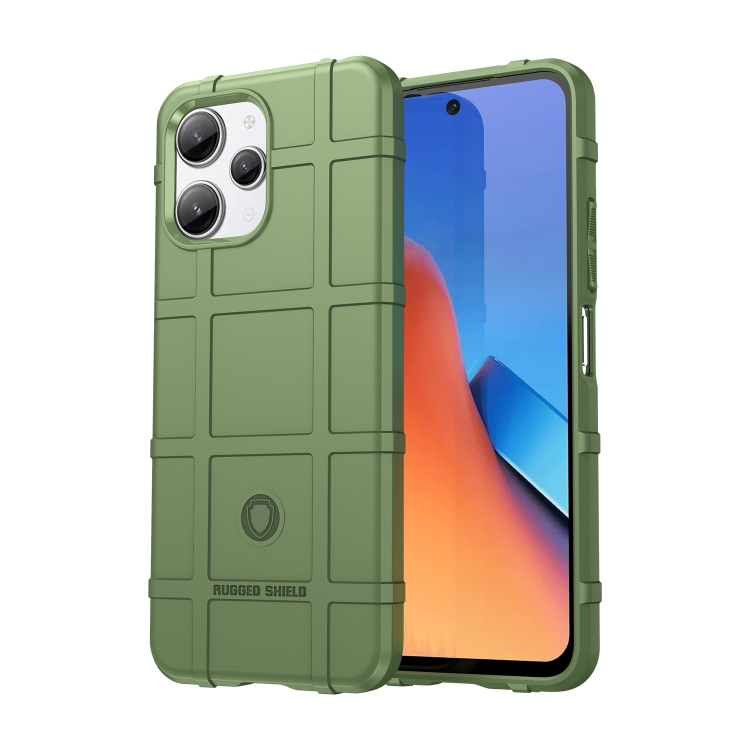 

For Xiaomi Redmi 12 Full Coverage Shockproof TPU Phone Case(Green)