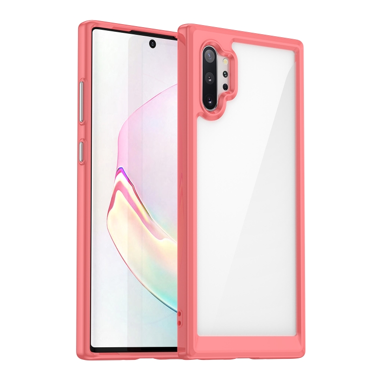 For Samsung Galaxy Note10+ 5G Colorful Series Acrylic + TPU Phone  