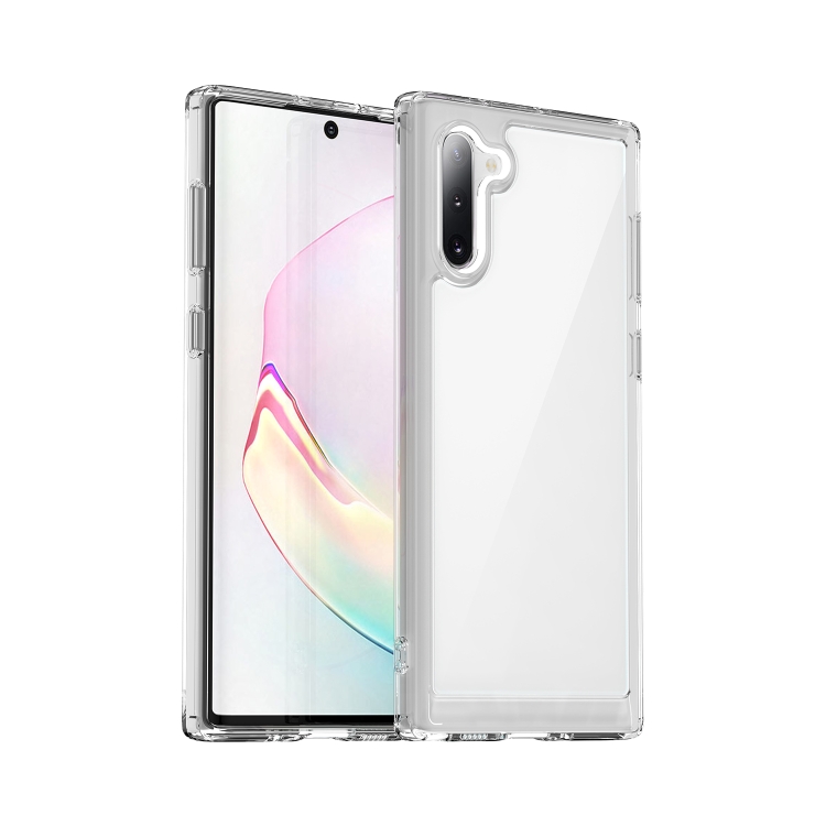 

For Samsung Galaxy Note10 Colorful Series Acrylic + TPU Phone Case(Transparent)