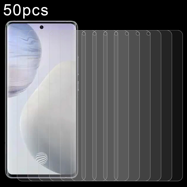 

For Huawei Maimang 30 50pcs 0.26mm 9H 2.5D Tempered Glass Film