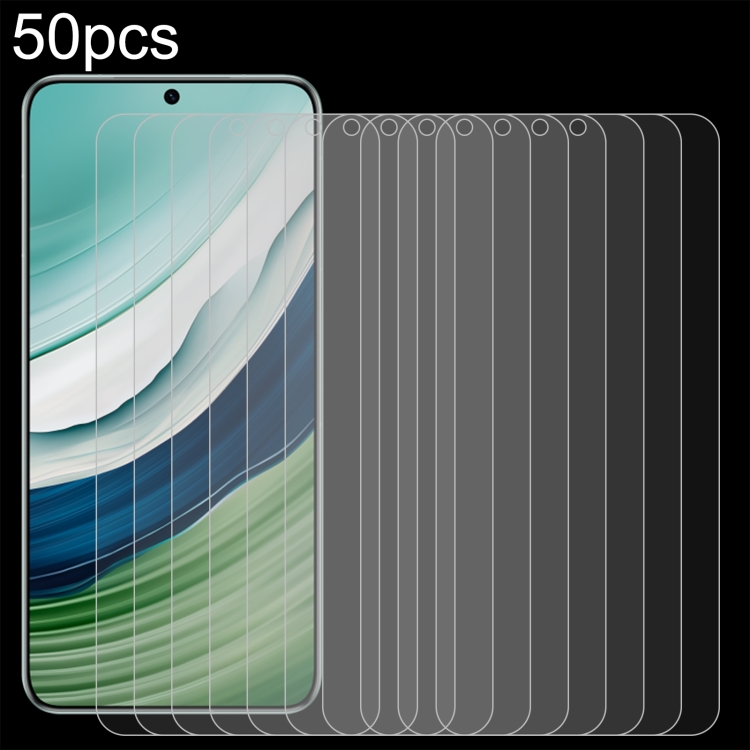 

For Huawei Mate 70 50pcs 0.26mm 9H 2.5D Tempered Glass Film