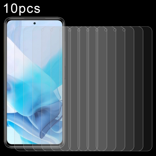 

For Xiaomi Poco X6 5G 10pcs 0.26mm 9H 2.5D Tempered Glass Film