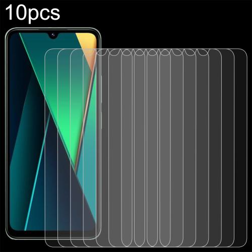 

For Xiaomi Redmi 14C 5G 10pcs 0.26mm 9H 2.5D Tempered Glass Film