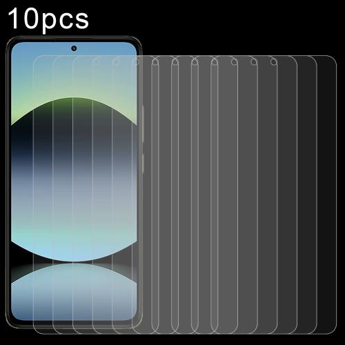 

For Xiaomi Redmi Note 14 4G 164.84mm 10pcs 0.26mm 9H 2.5D Tempered Glass Film