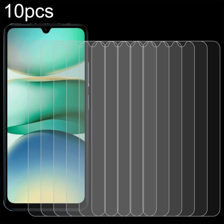 

For Xiaomi Redmi A5 4G 173.3mm 10pcs 0.26mm 9H 2.5D Tempered Glass Film