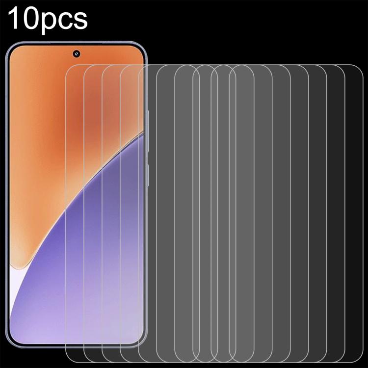 

For Xiaomi 17 10pcs 0.26mm 9H 2.5D Tempered Glass Film