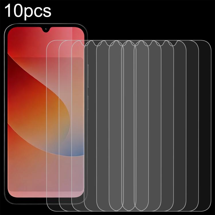 

For Redmi 15a 5G 10pcs 0.26mm 9H 2.5D Tempered Glass Film