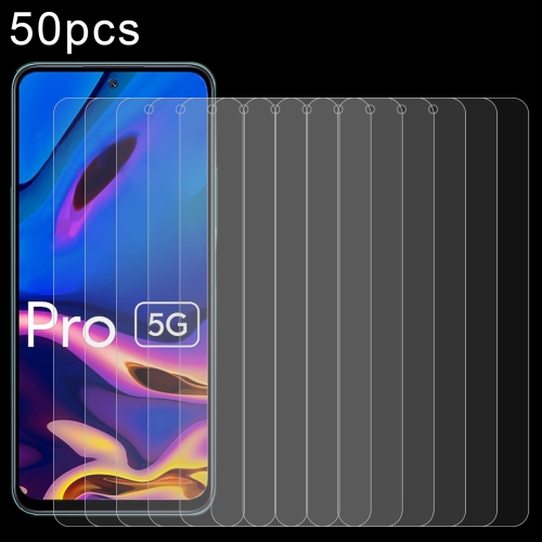 

For Xiaomi Poco M6 Pro 5G 50pcs 0.26mm 9H 2.5D Tempered Glass Film