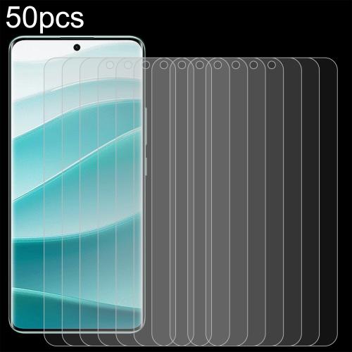 

For Xiaomi Redmi Note 14 Pro 5G India 50pcs 0.26mm 9H 2.5D Tempered Glass Film