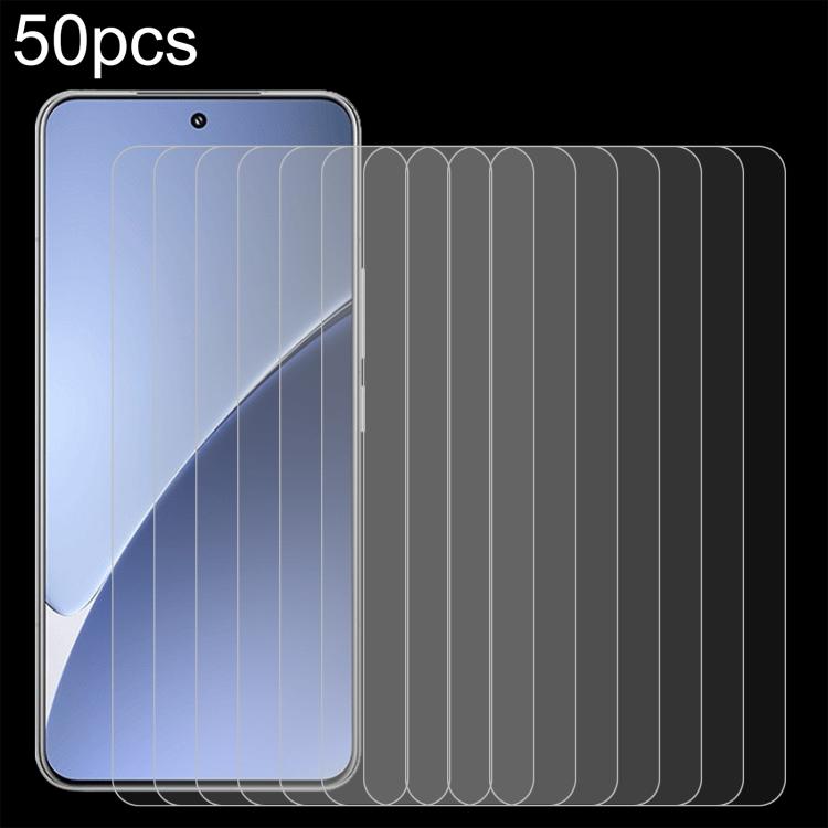 

For Xiaomi 15T Pro 50pcs 0.26mm 9H 2.5D Tempered Glass Film