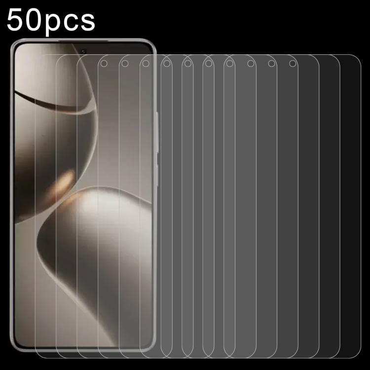 

For Xiaomi 15T 5G 50pcs 0.26mm 9H 2.5D Tempered Glass Film
