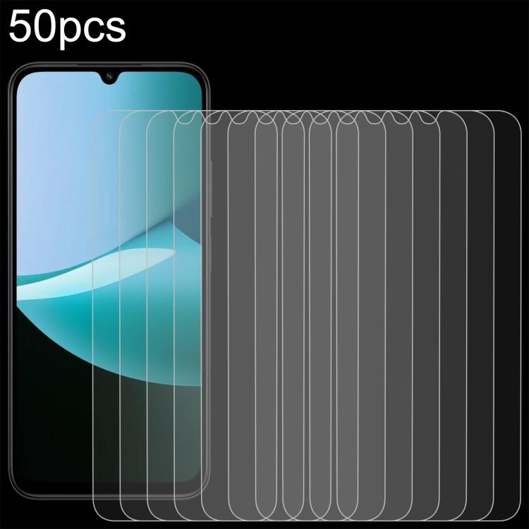 

For Redmi 15C 5G Global 171mm 50pcs 0.26mm 9H 2.5D Tempered Glass Film