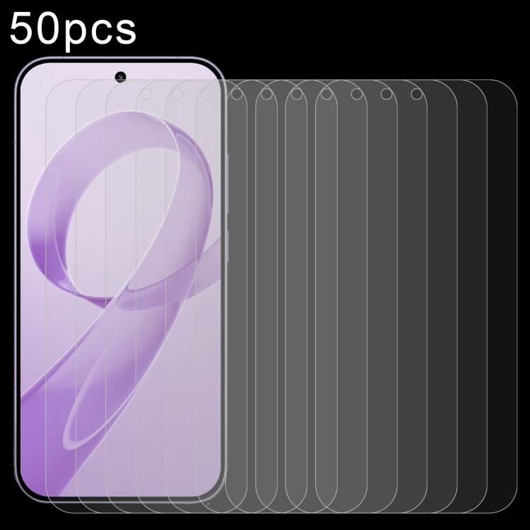 

For Xiaomi Poco F8 Pro 50pcs 0.26mm 9H 2.5D Tempered Glass Film