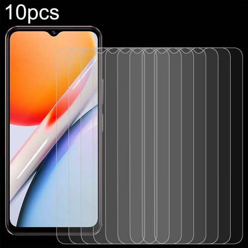 

For vivo iQOO Z9 Lite / Y03t / Y37 Pro 10pcs 0.26mm 9H 2.5D Tempered Glass Film