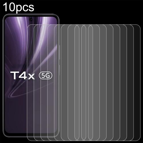 

For vivo T4x 10pcs 0.26mm 9H 2.5D Tempered Glass Film