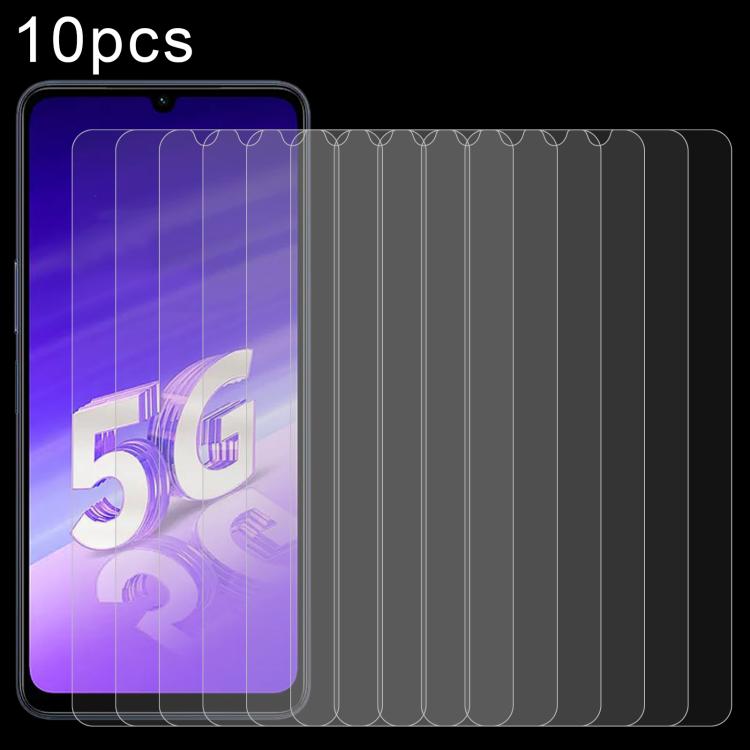 

For vivo T4 Lite 10pcs 0.26mm 9H 2.5D Tempered Glass Film