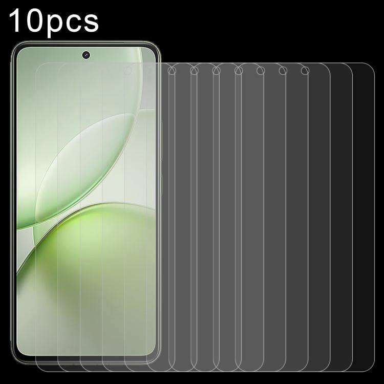 

For vivo Y400 5G 10pcs 0.26mm 9H 2.5D Tempered Glass Film