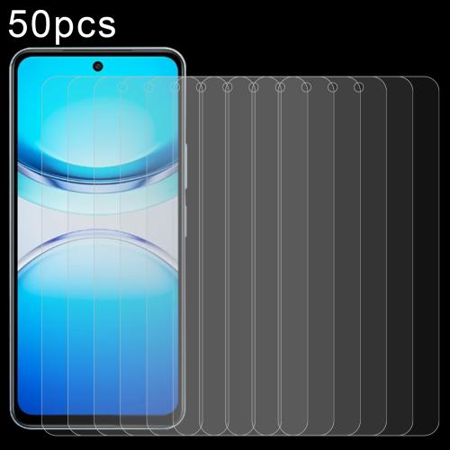 

For vivo Y300t 50pcs 0.26mm 9H 2.5D Tempered Glass Film