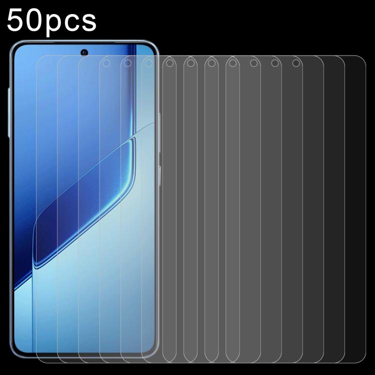 

For vivo iQOO Neo10 Pro+ 5G 50pcs 0.26mm 9H 2.5D Tempered Glass Film