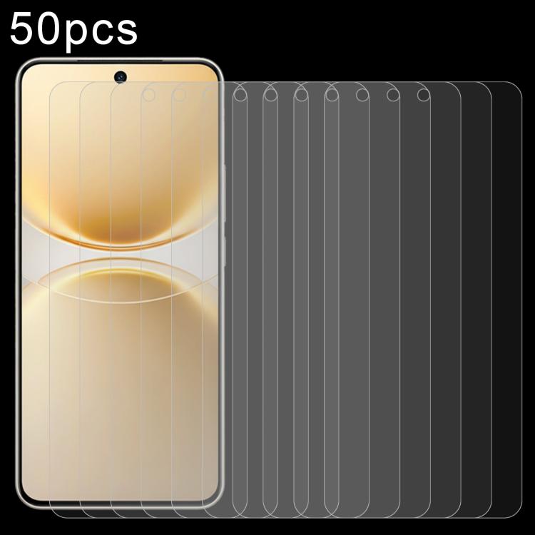 

For vivo Y500 Pro 5G 50pcs 0.26mm 9H 2.5D Tempered Glass Film