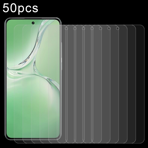 

For OPPO K12 50pcs 0.26mm 9H 2.5D Tempered Glass Film