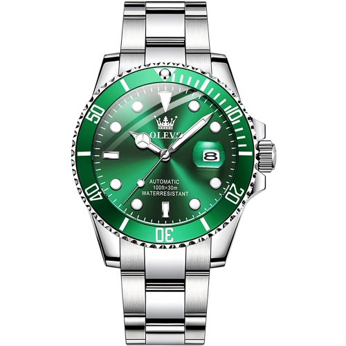 

OLEVS 6650 Men Luminous Waterproof Mechanical Watch(Green)