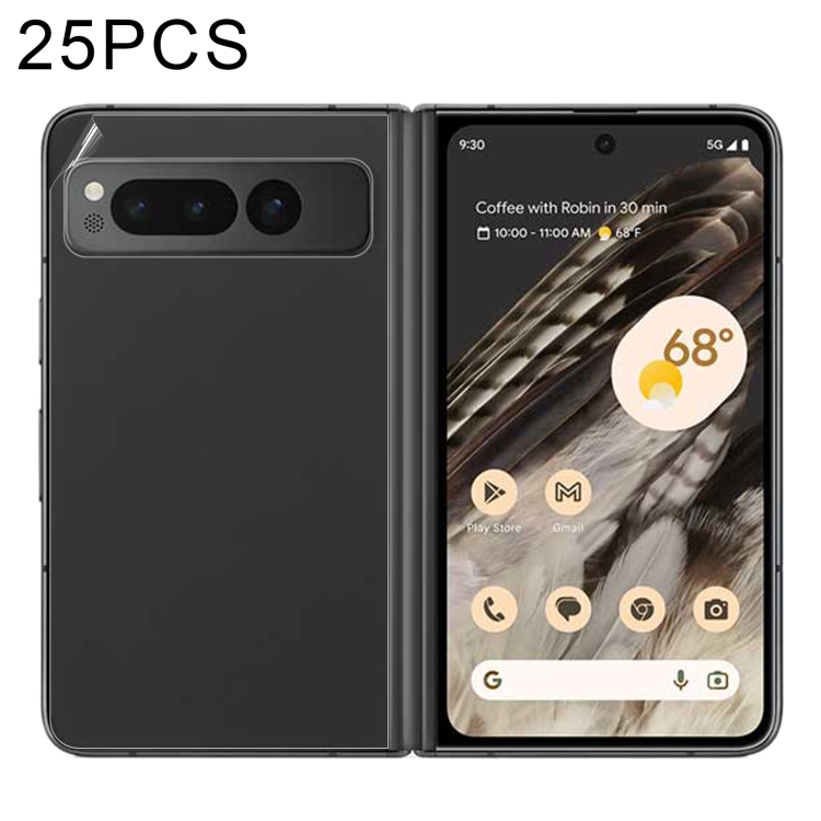 

For Google Pixel Fold 25pcs Full Screen Protector Explosion-proof Back Screen Hydrogel Film