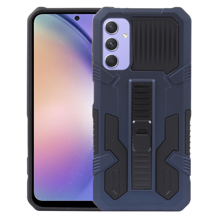 

For Samsung Galaxy A54 All Inclusive Double-color TPU + PC Phone Case(Blue)